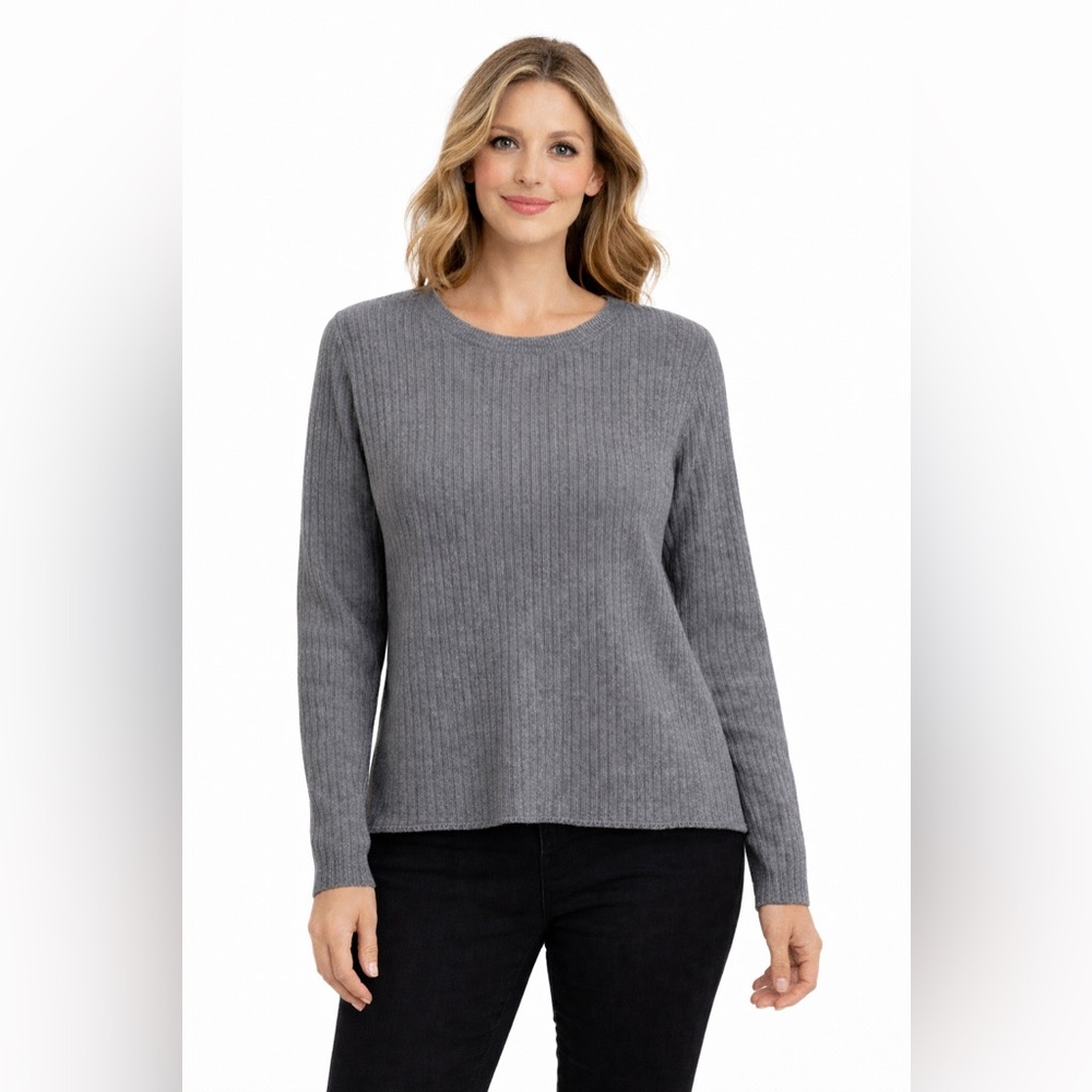 24 COLOURS Long Sleeve Knit Sweater Blue NWT